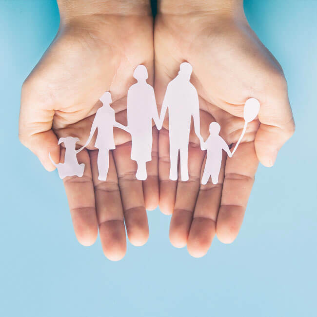 family-hands